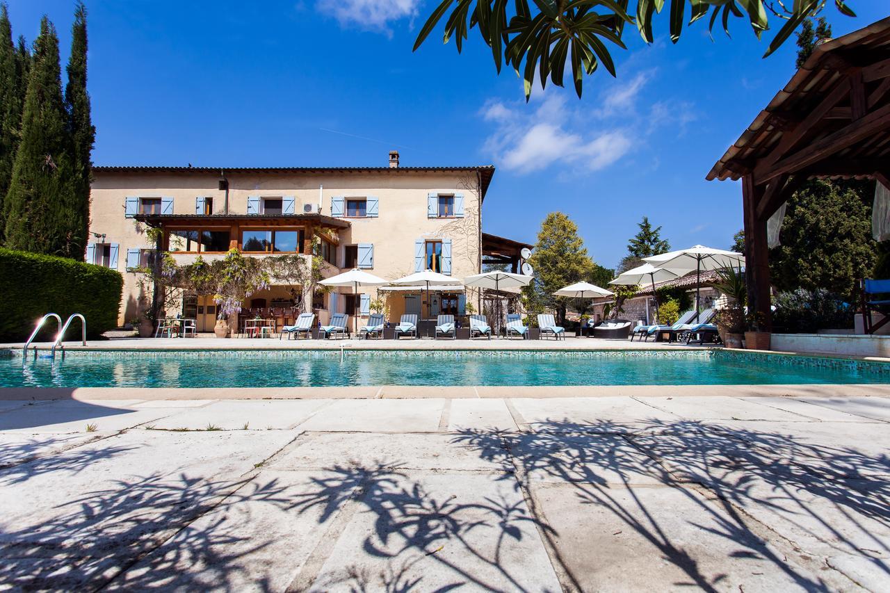 Le Mas Shabanou Bed & Breakfast Roquefort-les-Pins Exterior foto